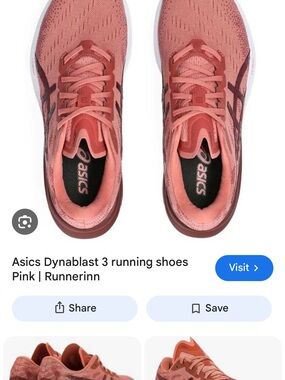 ASICS Women's Coral Pink Running Shoes